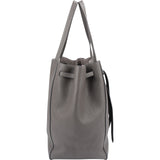 Celine Grained Calfskin Cabas Phantom Large Shopper Drawstring Shoulder Bag