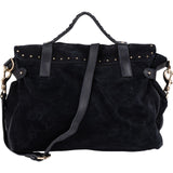 Mulberry Suede Cara Delevingne Medium Handbag