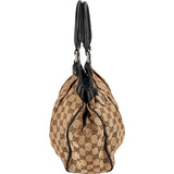 Gucci Monogram GG Canvas Guccisima Leather Sukey Hobo Handbag