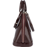 Louis Vuitton Burgundy Vernis Epi Leather Alma PM Handbag - vintageandkickz