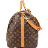 Louis Vuitton Monogram Canvas Keepall 60 Bandoulière Travel Bag