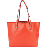 Coach Grained Leather Reversible City Tote Shoulder Bag