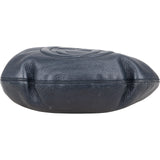 Gucci Blue Leather GG Soho Messenger Crossbody Bag