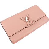 Louis Vuitton Rose Taurillon Leather Twist Wallet