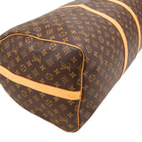 Louis Vuitton Monogram Canvas Keepall 60 Bandoulière Travel Bag