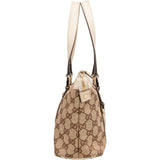 Gucci Monogram GG Canvas Abbey Small Tote Shoulder Bag