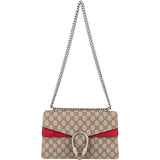 Gucci Monogram GG Supreme Canvas Dionysus Shoulder Bag