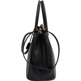 Prada Black Saffiano Leather Galleria Handbag