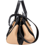 Chloé Bicolor Leather Alice Satchel Handbag