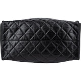 Chanel 25 Quilted Lambskin Drawstring Jumbo Bucket Shoulder Bag