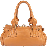 Chloé Brown Leather Paddington Handbag