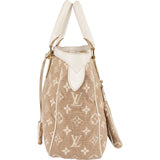 Louis Vuitton Denim Monogram Cabas Sabbia MM Handbag