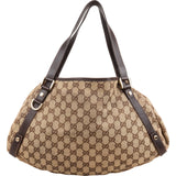Gucci Monogram GG Canvas Abbey Hobo Shoulder Bag
