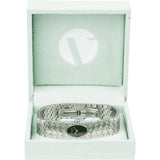 Christian Dior SIlver Tone Puzzle Bracelet D70-100 Woman Watch
