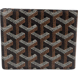 Goyard Black Monogram Goyardine Bifold Victoire Wallet