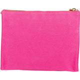 Prada Canapa Cotton Triangle Pouch Bag