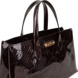 Louis Vuitton Monogram Vernis Leather Wilshire PM Handbag