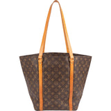 Louis Vuitton Monogram Canvas Sac Shopping Shoulder Bag