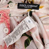 Dolce & Gabbana Multicolor Jacquard-Stoff Paisley Jacquard Miniskirt Skirt (IT42)