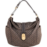 Louis Vuitton Monogram Mini Lin Canvas Fusain Idylle Romance Shoulder Bag