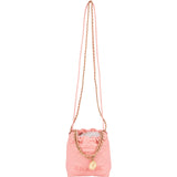 Chanel 22 Caviar Leather Small Drawstring Bag Handbag