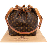 Louis Vuitton Monogram Canvas Sac Noé Petit Shoulder Bag