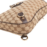 Gucci Monogram GG Canvas Abbey D-Ring Hobo Shoulder Bag