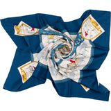 Hermès Les Allures du Cheval Silk 90 Scarf Tuch