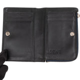 Loewe Anagram Monogram Leather Small Zip Around Wallet