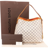 Louis Vuitton Monogram Damier Azur Canvas NM Delightful PM Shoulder Bag