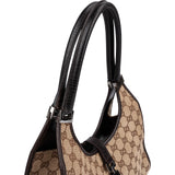 Gucci Monogram GG Canvas Jackie Shoulder Bag