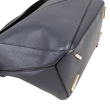 Loewe Grained Tricolor Leather Puzzle Handbag