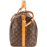 Louis Vuitton Monogram Canvas Keepall 50 Bandoulière Travel Bag
