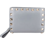 Valentino Garavani Rockstud Compact Zip Around Wallet