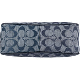 Coach Monogram Signature Denim Jual Teri Shoulder Crossbody Bag
