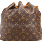 Louis Vuitton Monogram Canvas Sac Noé Petit Shoulder Bag