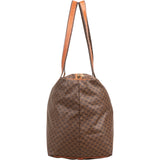 Celine Macadam Monogram Canvas Boston 50 Travel Bag