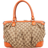 Gucci Monogram GG Sukey Tote Handbag