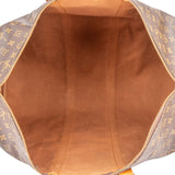 Louis Vuitton Monogram Canvas Keepall 55 Bandoulière Travel Bag