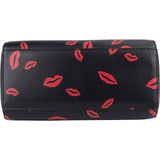 Kate Spade Rowe Mini Satchel Lip Print Handbag
