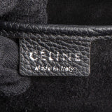 Celine Grained Leather Luggage Nano Crossbody Handbag