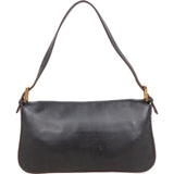 Fendi Vitello Leather Baguette Shoulder Bag