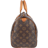 Louis Vuitton Monogram Canvas Speedy 30 Handbag