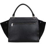 Céline Grained Calfskin Suede Trapeze Handbag