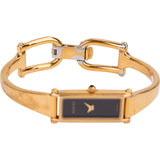 Gucci Gold Tone 1500L Bangle Woman Watch