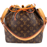 Louis Vuitton Monogram Canvas Sac Noé Petit Shoulder Bag - vintageandkickz