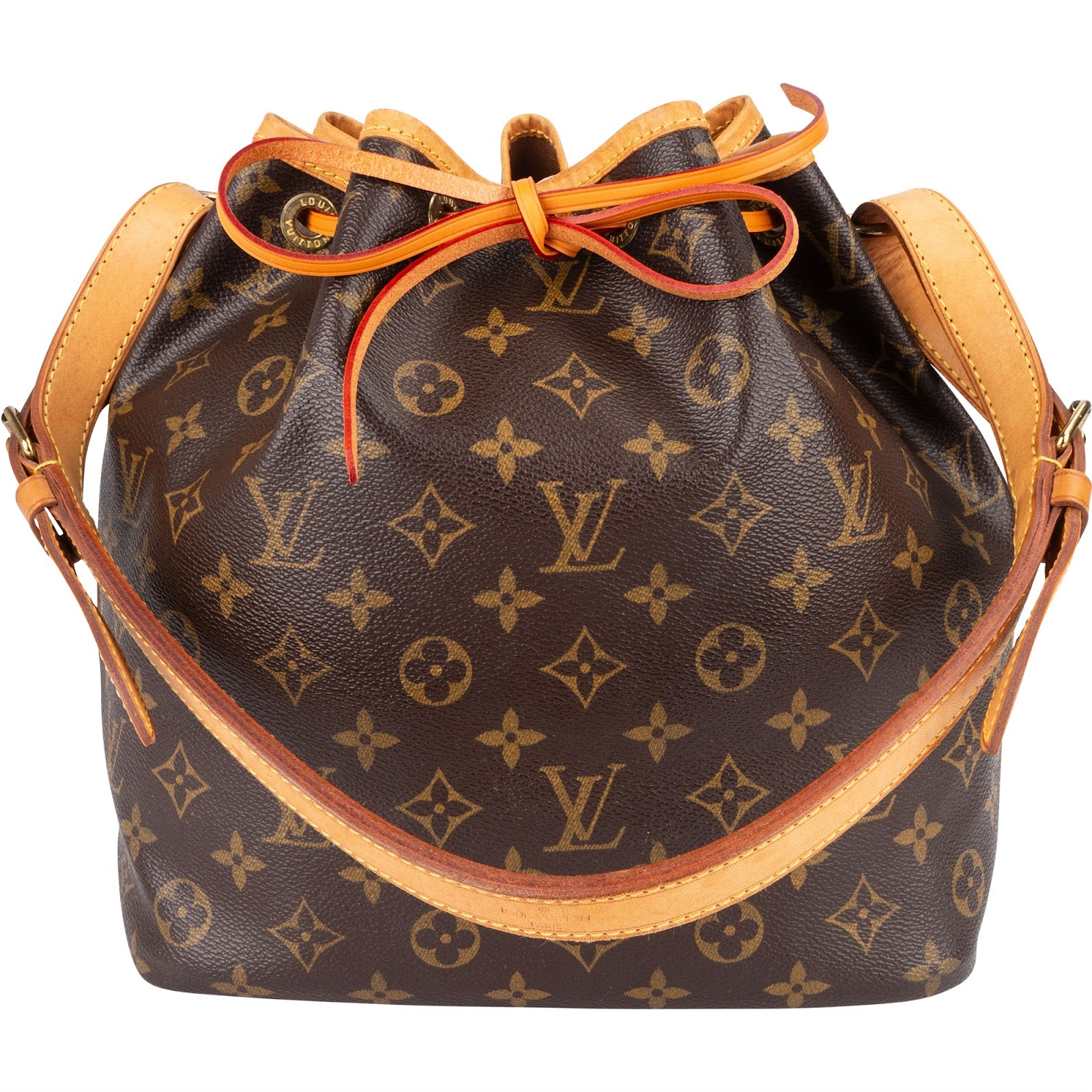 Louis Vuitton Monogram Canvas Sac Noé Petit Shoulder Bag - vintageandkickz