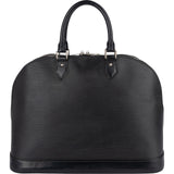 Louis Vuitton Noir Epi Leather Alma GM Handbag