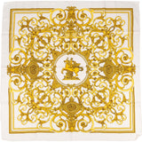 Hermès Les Tuileries Silk 90 Scarf Tuch