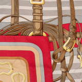 Hermès Silk Coaching Carré 90 Tuch Scarf